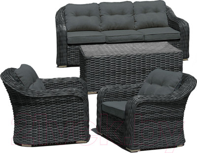 Комплект садовой мебели OUTDOOR Касабланка OUT-0002 ш/п (графит)