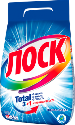 Стиральный порошок ЛОСК Горное Озеро (2.7кг)