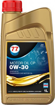 Моторное масло 77 Lubricants Motor Oil CP 0W-30 / 707817 (1л)