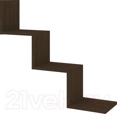 Полка Кортекс-мебель КМ 27 (венге)
