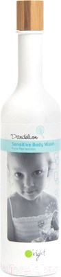 Гель для душа O'right Dandelion Sensitive Body Wash Одуванчик (400мл)