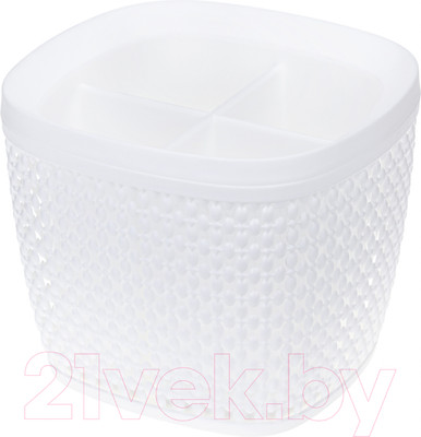 Органайзер для столовых приборов Idea Пирула М1168 (белый)