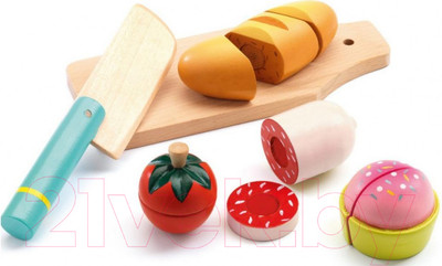 Набор игрушечных продуктов Djeco Завтрак / 06529