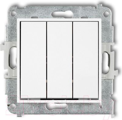 Выключатель Karlik MWP-7 (белый)
