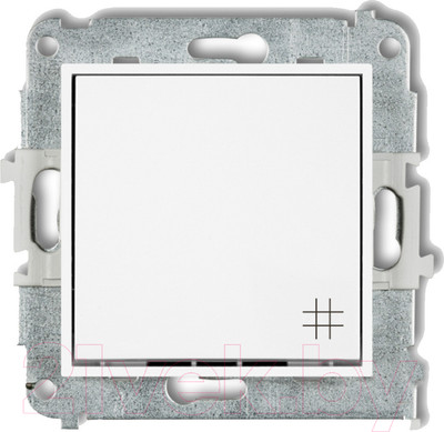 Выключатель Karlik MWP-6 (белый)