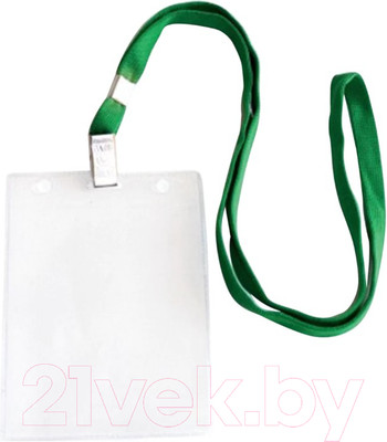 Набор бейджей DPS Вертикальный / 1065 ВК (зеленый)