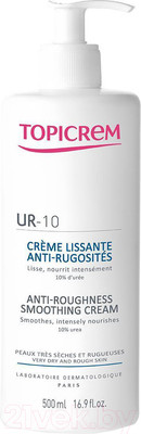 Крем для тела Topicrem UR-10 смягчающий для огрубевшей кожи (500мл)