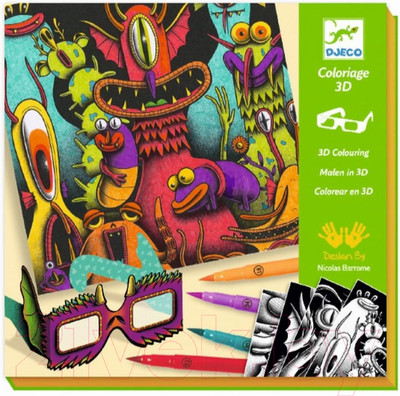 Набор для творчества Djeco Вибли-Вобли / 08651/19