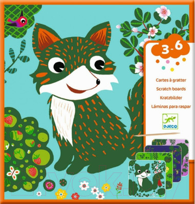 Набор гравюр Djeco В лесу / 09093