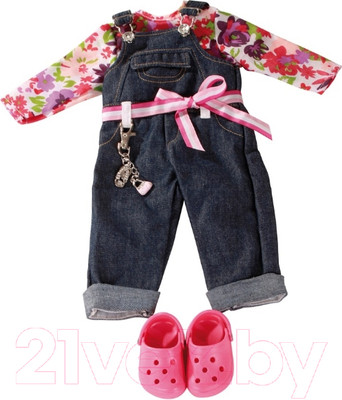 Набор аксессуаров для куклы Gotz Одежда с джинсовым комбинезоном 45-50см / 3402191