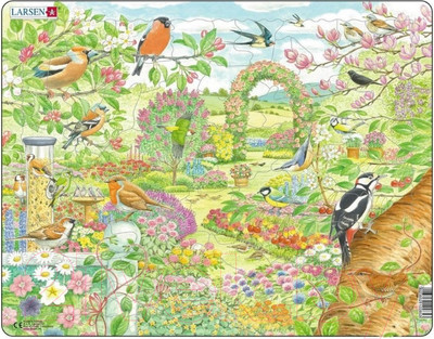Пазл LARSEN Птицы в саду FH37