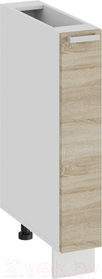Шкаф карго ТриЯ Гранита 1Н15К (белый/дуб сонома)