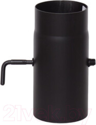 Шибер для дымохода LaVa Поворотный 250мм Д150 (черный)