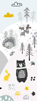 Фотообои листовые Citydecor Детский сюжет (100x260)