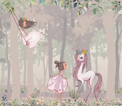 Фотообои листовые Citydecor Princess 6 (300x260)