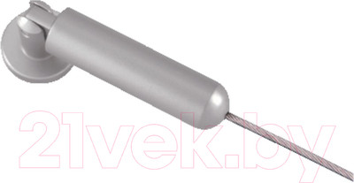 Карниз для штор Gardinia Рейс струнный / 2626 (металл хром)