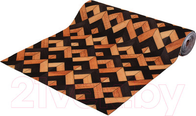 Коврик грязезащитный VORTEX Samba Паркет 100x1000 / 24314