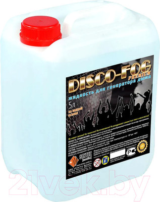 Жидкость для генератора дыма Disco Fog Premium (5л)
