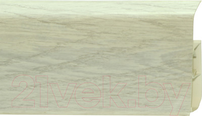 Плинтус Winart Quadro 305 80мм Дуб Алансо (2.2м, со съемной панелью)