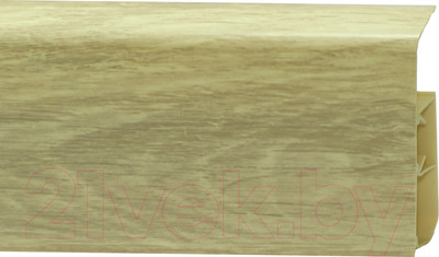 Плинтус Winart Quadro 306 80мм Дуб Эйфель (2.2м, со съемной панелью)