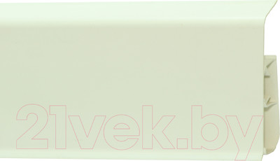 Плинтус Winart Quadro 318 80мм Белый Матовый (2.2м, со съемной панелью)