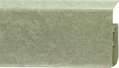 Плинтус Winart Quadro 339 80мм Мрамор Светлый (2.2м, со съемной панелью)
