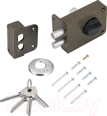 Замок накладной Зенит ЗН1-3 (бронза)