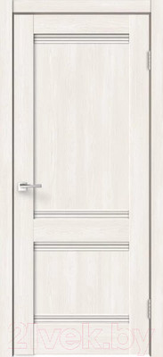 Дверь межкомнатная Velldoris Eco Flex City 20 70x200 (дуб бьянко)