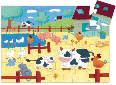 Пазл Djeco Коровы на ферме / 07205