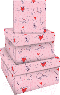 Набор коробок подарочных Meshu Falling in love / MS_46585