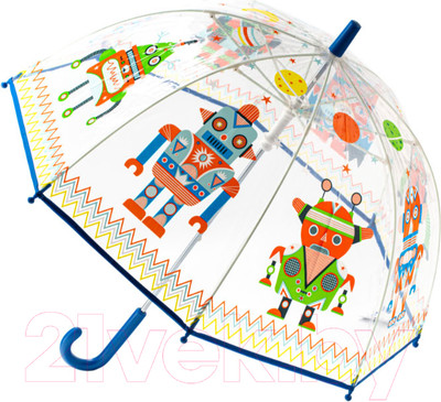 Зонт-трость Djeco Роботы / DD04806