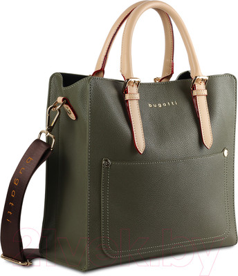Сумка Bugatti Ella / 49362184 (оливковый)