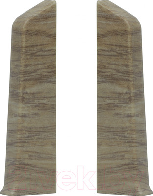 Заглушка для плинтуса Winart Quadro 308 80мм Дуб Ириска (2шт, флоупак)