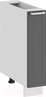 Шкаф карго ТриЯ Долорес 1Н15К (белый/титан)