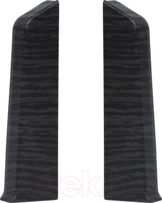 Заглушка для плинтуса Winart Quadro 325 80мм Венге Цаво (2шт, флоупак)