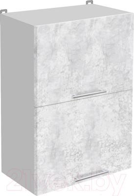 Шкаф навесной для кухни Артём-Мебель 500мм СН-114.82 (ДСП бетон спаркс лайт)