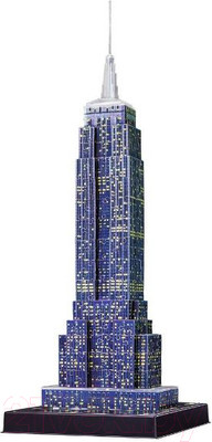 3D-пазл Ravensburger Ночной Эмпайр Стейт Билдин / 12566 (216эл)