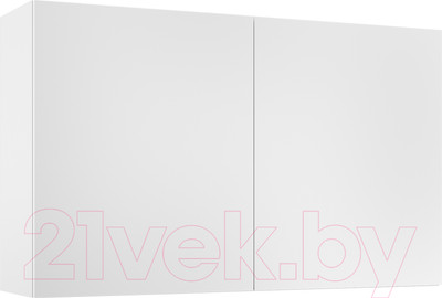 Шкаф навесной для кухни Eligard Urban ШНС2 120/73 (белый)