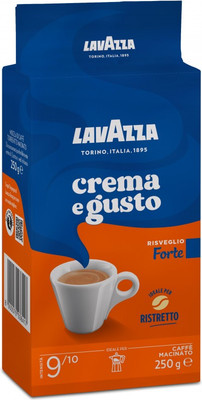 Кофе молотый Lavazza Crema e Gusto Forte (250г)