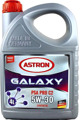 Моторное масло Astron Galaxy PSA pro C2 5W30 / 40104l (4л)
