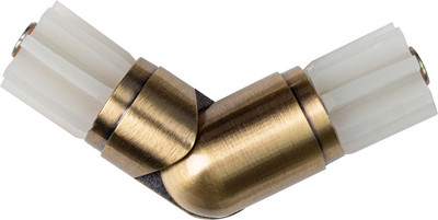 Эркерный соединитель для карниза АС ФОРОС D25 Антик металлический / 4812634004776