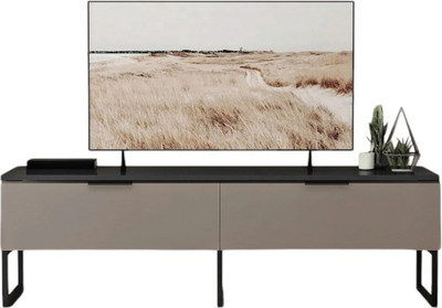 Тумба Crafto Рокки 08 150x38x47 (латте/графит)