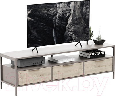 Тумба Crafto Фрида 07 154x40x47 (каштан/латте)