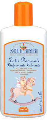 Молочко после загара Helan Sole Bimbi / 40D  (200мл)