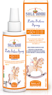 Спрей солнцезащитный Helan Молочко с высоким фактором защиты / 41LS50 (100мл)