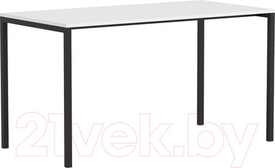 Письменный стол Crafto Рон Лофт 01 138x70x75 (белый/черный)