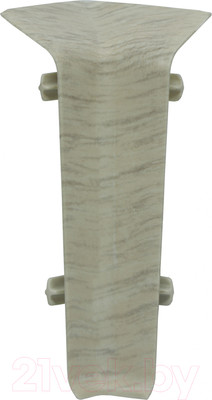 Уголок для плинтуса Winart Quadro 306 80мм Дуб Эйфель (2шт, внутренний, флоупак)