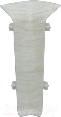 Уголок для плинтуса Winart Quadro 321 80мм Дуб Белый (2шт, внутренний, флоупак)