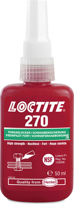 Фиксатор резьбы Henkel Loctite фиксатор высокой прочности / 1335896 (50мл)