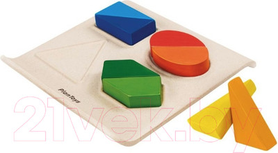 Развивающая игрушка Plan Toys Геометрия формы / 5645